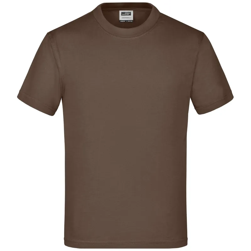 James & Nicholson James & Nicholson Basic T-Shirt Kinder JN019 Gr. XS-98/104 brown – Produktbild 1 von 1