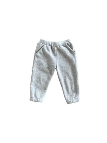 PETER JO PETER JO Hose Bean aus Bio-Fleece, Grau, – Produktbild 3 von 3