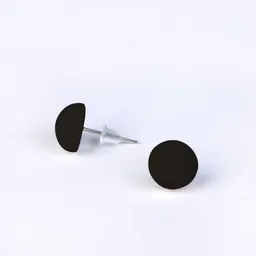 Gary Mash GARY MASH Halbkugel Holz-Ohrstecker, viele Farben – Produktbild 1 von 1