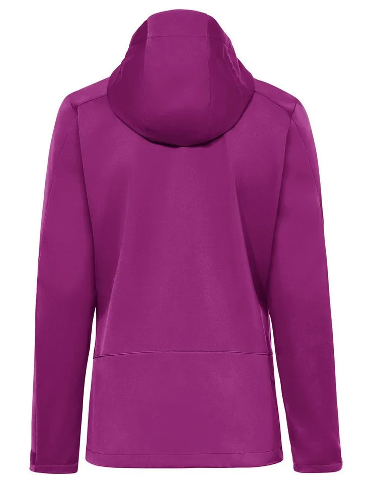 Vaude Vaude Outdoorjacke Women's All Year Elope Softshell Jacket II (1-St) atmungsaktive und kuschelige Softshell Jacke, Blau, – Produktbild 2 von 5