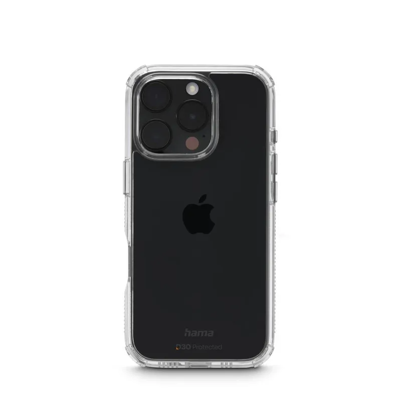 Hama Hama Handyhülle "Extreme Protect" für Apple iPhone 16 Pro, durchsichtig – Produktbild 5 von 5