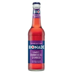 Bionade Bionade mit schwarzer Johannisbeere & Rosmarin MEHRWEG Pfand 0,08 âÇ¬ – Produktbild 1 von 1