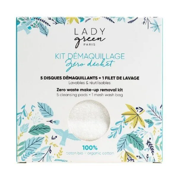 Lady Green Lady Green Zero Waste Make-up Remover Pads – Produktbild 1 von 3