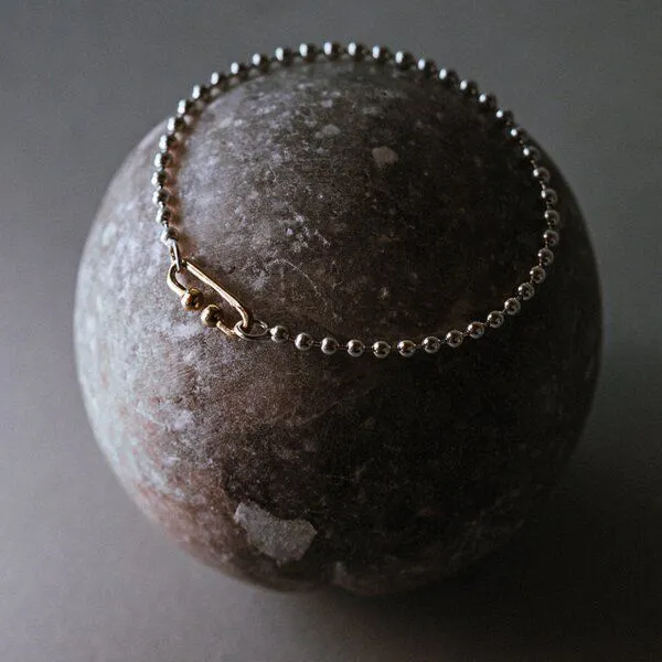 Maren Jewellery Maren Jewellery Milkyway Kugelarmband Silber – Produktbild 2 von 4
