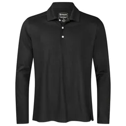 Kaipara - Merino Sportswear Kaipara - Merino Sportswear URBAN Merino Poloshirt Herren Langarm Regular 200 – Produktbild 1 von 1