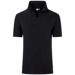 HAKRO HAKRO Zip-Shirt Piquè ECO #534 Gr. 6XL schwarz – Produktbild 1 von 1