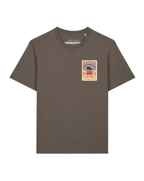 watapparel watapparel T-Shirt Unisex Tarot The Chocolate, Mocha, – Produktbild 1 von 2