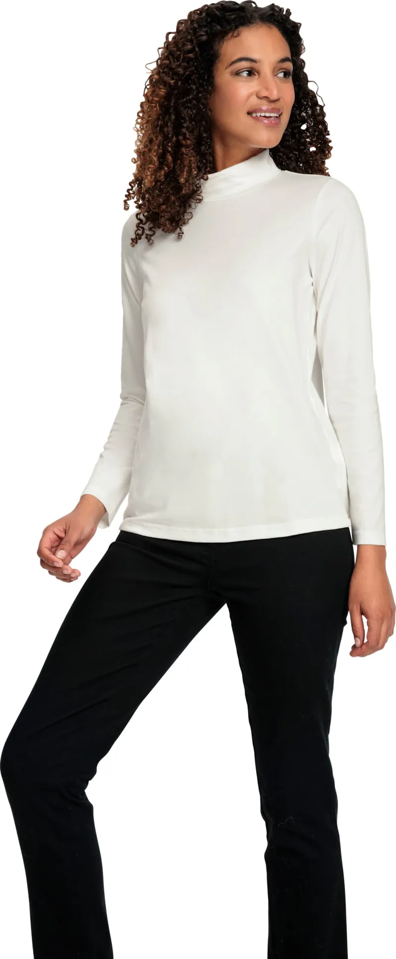 Witt Rollkragenshirt ecru, Ecru, – Produktbild 2 von 2