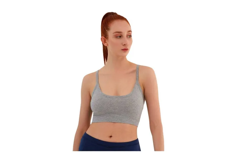 Albero Natur Albero Natur Bustier Damen Bustier, Grau, – Produktbild 2 von 5