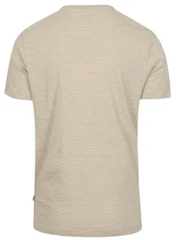 KnowledgeCotton Apparel KnowledgeCotton Apparel T-shirt Streifen Beige - Größe M – Produktbild 1 von 1
