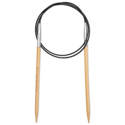 Prym Prym Rundstricknadel, Bambus, 80 cm – Produktbild 1 von 1