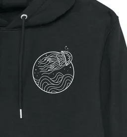 vis wear vis wear Kompass Qualle Unisex Premium Hoodie – Produktbild 1 von 1