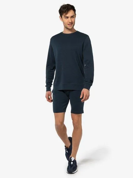 Super.Natural Super.Natural Sweatshirt Solution Bio Crew für Herren, Merino, Blueberry, – Produktbild 1 von 4