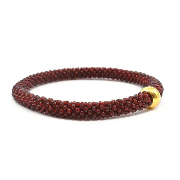 Sakiba Sakiba Armband Connected, Bordeaux, – Produktbild 1 von 4