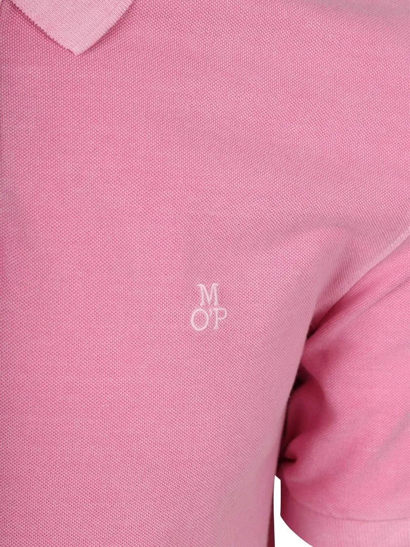 Marc O'Polo Marc O'Polo Poloshirt Piqué Mellow Rosa - Größe M, Pink, – Produktbild 4 von 5