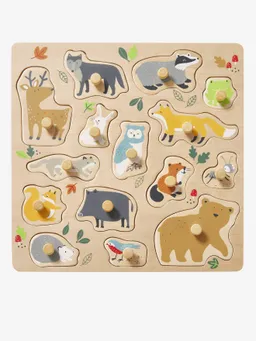 Vertbaudet Baby Steckpuzzle TIERE FSC® – Produktbild 1 von 1