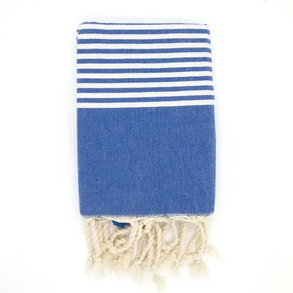 Just Be Just Be Hamamtuch / Strandtuch Fala, Königsblau, – Produktbild 1 von 3