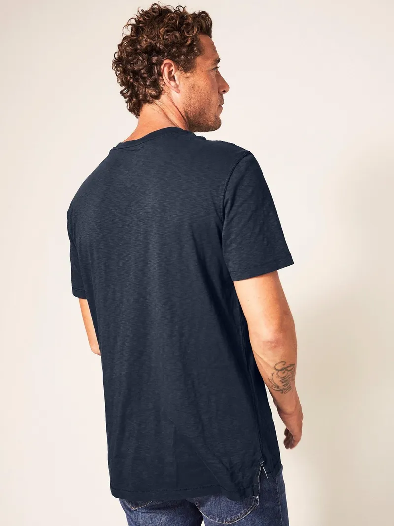 White Stuff T-Shirt Abersoch - XL/R, Dunkelmarine, – Produktbild 4 von 4