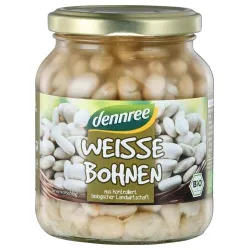 dennree Weiße Bohnen im Glas – Produktbild 1 von 1