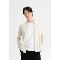 MELA Feinstrick Cardigan ULUPI | von MELA | Fairtrade & GOTS zertifiziert, Cream melange, – Produktbild 1 von 1