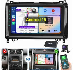ESSGOO Android 15 Für Mercedes-Benz A/B Klasse/Vito W169 W639 W245 W906 Navigationsgerät (2 DIN Carplay Bluetooth Navigationsgeräte Rückfahrkamera(optional) – Produktbild 1 von 1