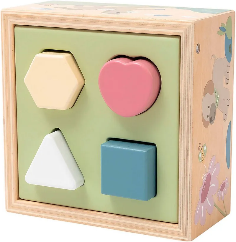 Sterntaler Sterntaler Steckspielzeug Sortierbox Holz, Beige, – Produktbild 2 von 5