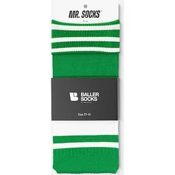 MR. SOCKS Ballertubes, 37-41, Green / White – Produktbild 1 von 1