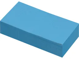250 Blatt Moderationspapier Rechteck 10x20 blau – Produktbild 1 von 1