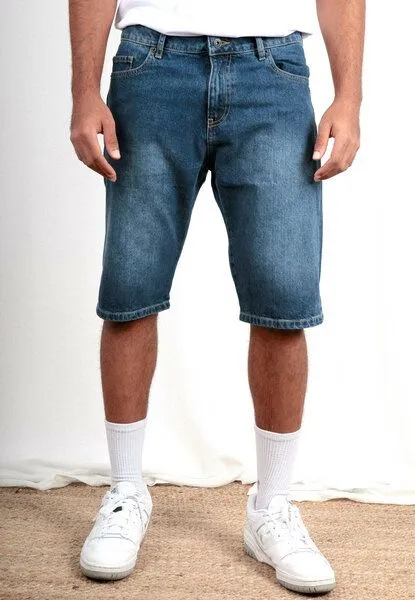 TORLAND TORLAND Herren Jeans Shorts – SHANE, Mid indigo (blau), – Produktbild 1 von 3