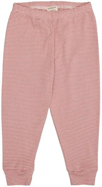loud + proud loud + proud Babys & Kinder Schlafanzug, Pyjama Streifen aus Feinripp, GOTS-zertifiziert, Blossom/rosa, – Produktbild 3 von 4