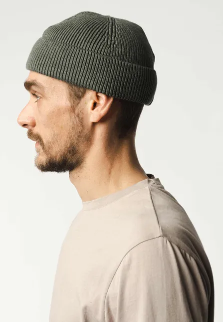 MELA MELA Fischermütze Modell: Rafi GOTS, Grün melange, – Produktbild 1 von 1