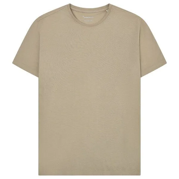 KnowledgeCotton Apparel KnowledgeCotton Apparel Basic T-Shirt, Twill, – Produktbild 1 von 4