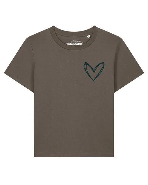 watapparel watapparel T-Shirt Frauen Herzi, Mocha, – Produktbild 1 von 2
