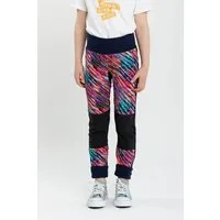 Babbily Babbily Verstellbare Kinderleggings mit verstärkten Knien - mitwachsend. Bio-Baumwolle, Marinenblau - supernova, – Produktbild 1 von 1