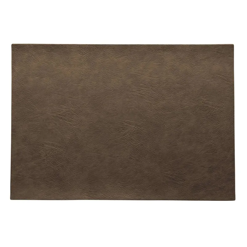 Pflanzen-Kölle Tischset, nougat, Vegan Leder, 46 x 33 cm, Braun, – Produktbild 1 von 1
