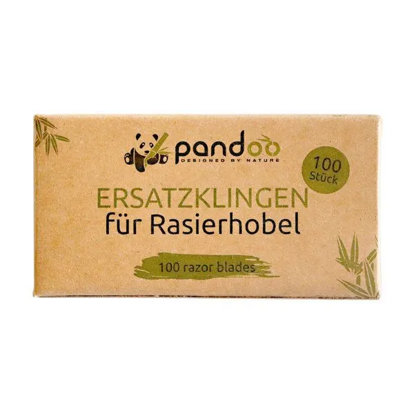 pandoo pandoo Rasierklingen aus Edelstahl 100er Pack für Rasierhobel – Produktbild 2 von 4