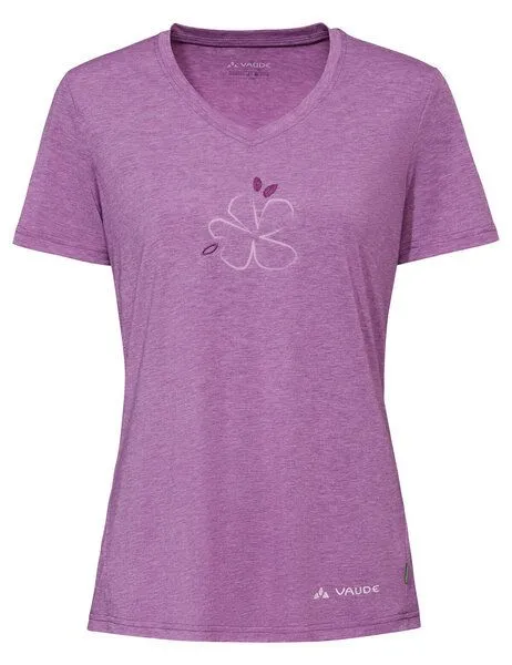 Vaude VAUDE T-Shirt Women's Skomer Print T-Shirt III, Magenta uni, – Produktbild 1 von 6