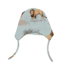 Walkiddy Nachhaltige Lion Friends Grün Mütze - Allergikerfreundlich & Umweltfreundlich von Walkiddy – GOTS zertifiziert – Produktbild 1 von 1