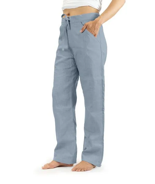 SCHAZAD Leinenhose ESSENTIAL von SCHAZAD, Taubenblau, – Produktbild 2 von 4