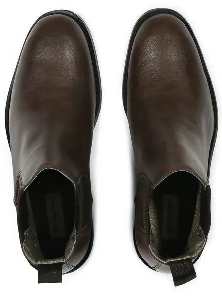 Will's Vegan Shop Will's Vegan Shop Wasserfeste Chelsea-Stiefel Herren, Schwarz, – Produktbild 3 von 3