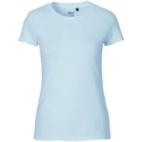 Neutral Neutral® Damen Ladies Fit T-Shirt von Neutral Bio Baumwolle, Hellblau, – Produktbild 1 von 1