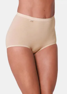 Sloggi Taillenslip im 2er-Pack - caramel - Gr. 38 von Goldner Fashion – Produktbild 1 von 1