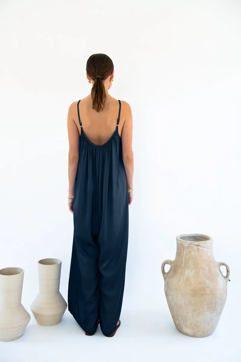 Neu Nomads Neu Nomads Damen vegan Jumpsuit Bali Mitternachtsblau, Extra dunkelblau, – Produktbild 2 von 2