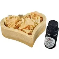 ReineNatur ReineNatur Herz-Set aus Zirbenholz - Herzschale - 10 ml Zirbenöl - 20g Rollenspäne – Produktbild 1 von 1