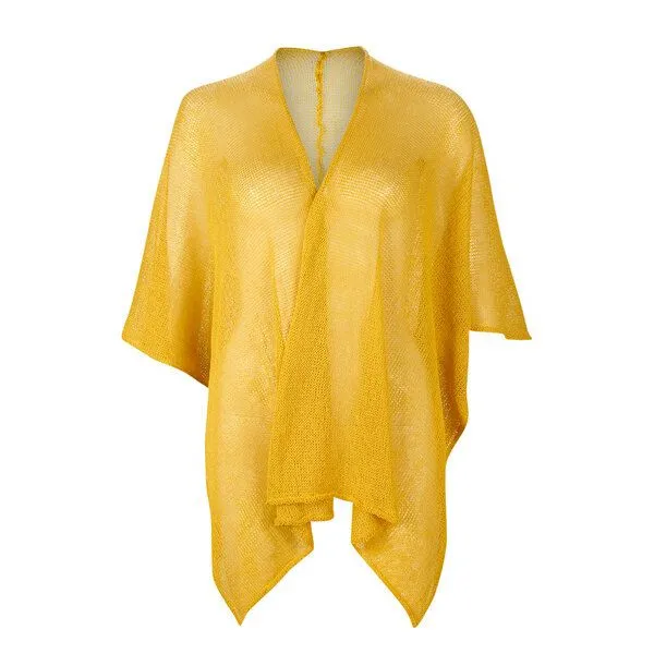 Sundara Sundara Kimono "Mira" 100% Bio-Baumwolle, Gelb, – Produktbild 3 von 3