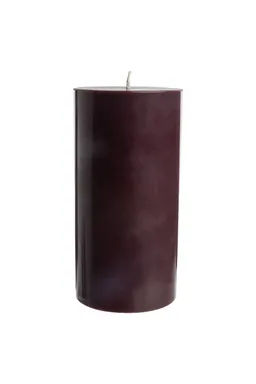Tranquillo Handgearbeitete Stumpenkerze GLUMI wine red, Ø 7,5 x 15 cm - rot – Produktbild 1 von 1
