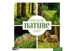 Ackermann Wandkalender Colours of Nature Kalender 2027 - 30x30 - Art12 – Produktbild 1 von 1