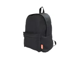 Rucksack 'Basic' aus recycelten PET-Flaschen, schwarz – Produktbild 1 von 1