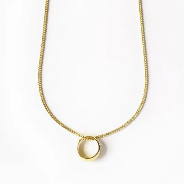 BELLYBIRD Jewellery BELLYBIRD Jewellery Kinderkette - TAUFRING, Anhänger/ Gold 333er – Produktbild 5 von 7