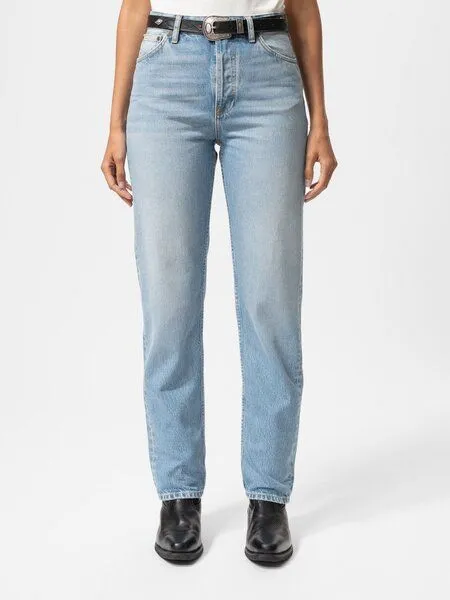 Nudie Jeans Nudie Jeans Gerade Jeans Lofty Lo - Blue Fever – Produktbild 2 von 8